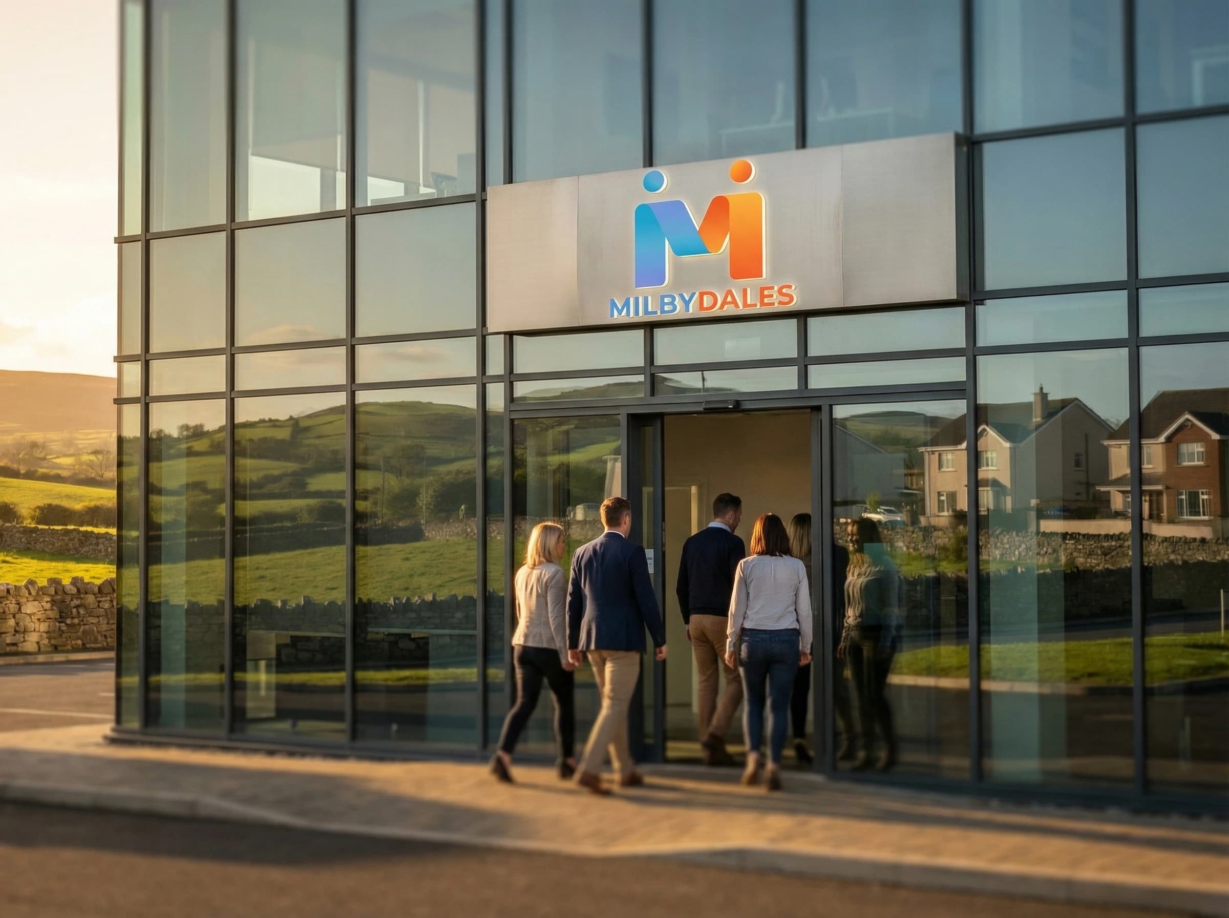 Milby Dales team at work in Dublin